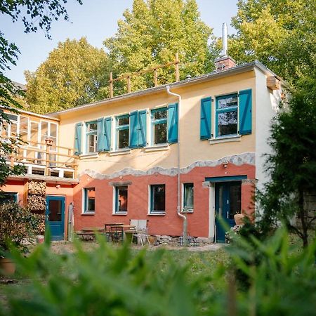 The Upholstery Tinyhouse Deluxe Eco Chalet Kreativ Citynah Chemnitz  Exteriér fotografie