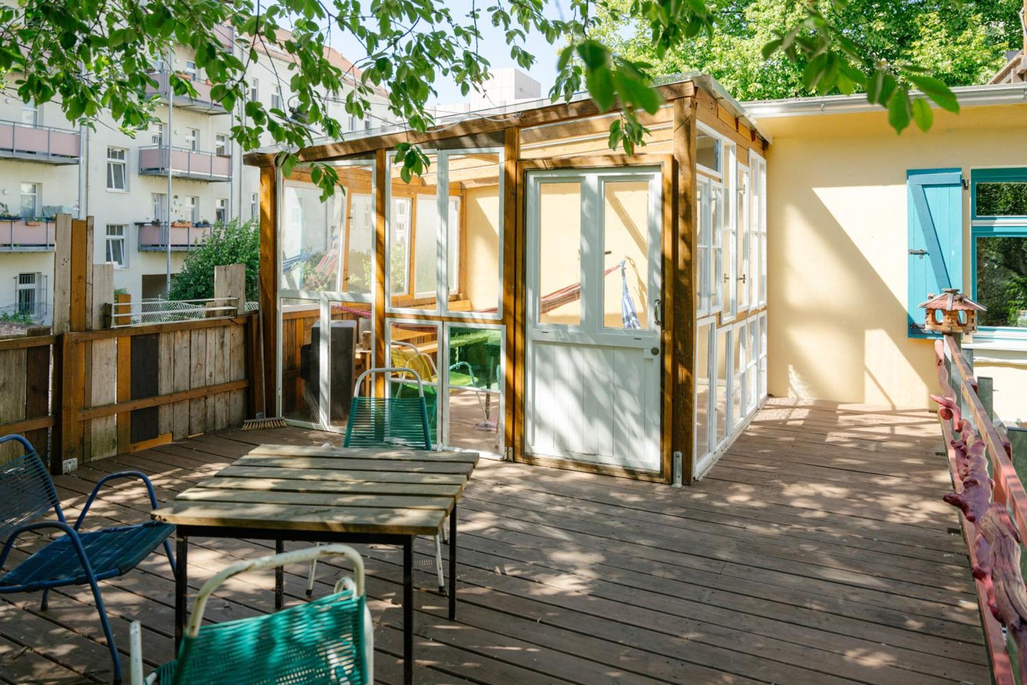 The Upholstery Tinyhouse Deluxe Eco Chalet Kreativ Citynah Chemnitz  Exteriér fotografie