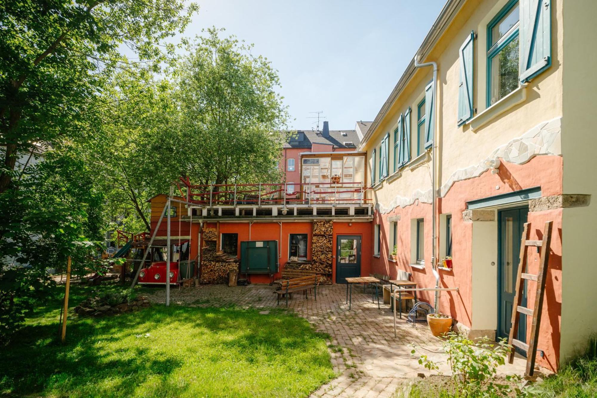 The Upholstery Tinyhouse Deluxe Eco Chalet Kreativ Citynah Chemnitz  Exteriér fotografie